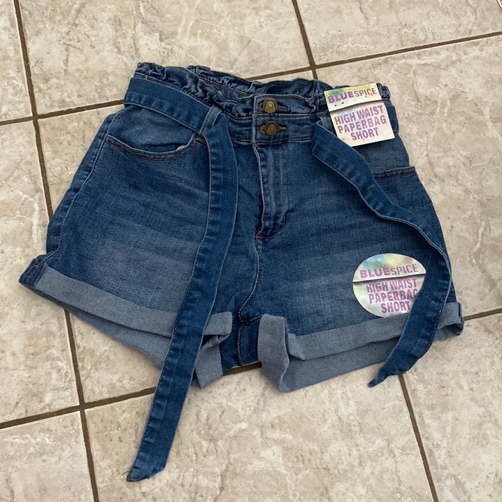 Paper bag shorts